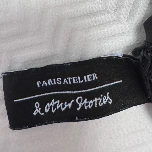 & Other Stories Black Bodysuit Sz. Small - Picture 5 of 6